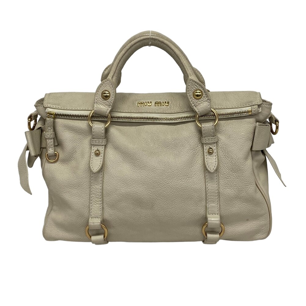 Miu Miu miumiu Vitter Lux Handbag